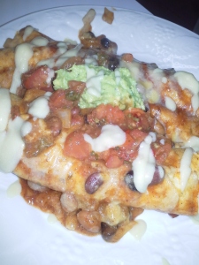 tryitvegan enchiladas with quacamole